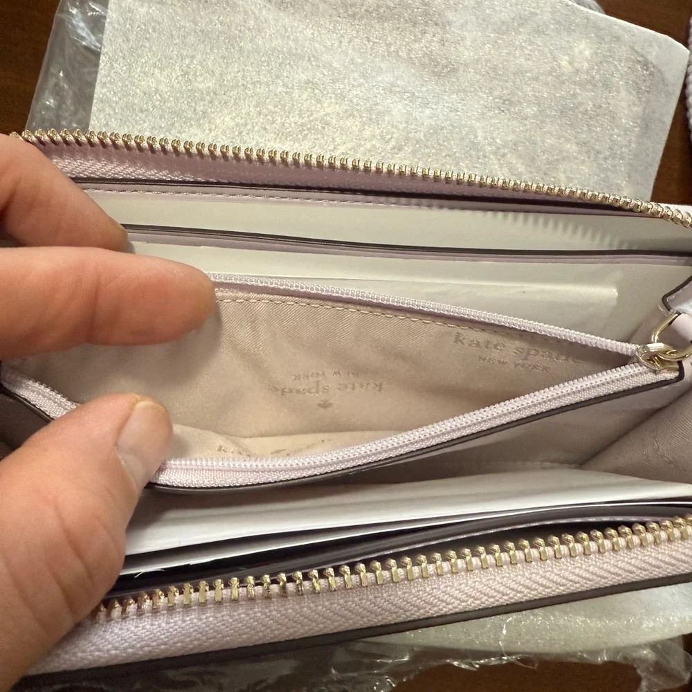 Kate Spade Lavender Wallet - Picture 3 of 7